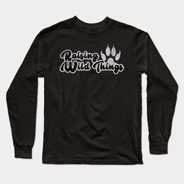 Raising Wild Things Long Sleeve T-Shirt by ysmnlettering